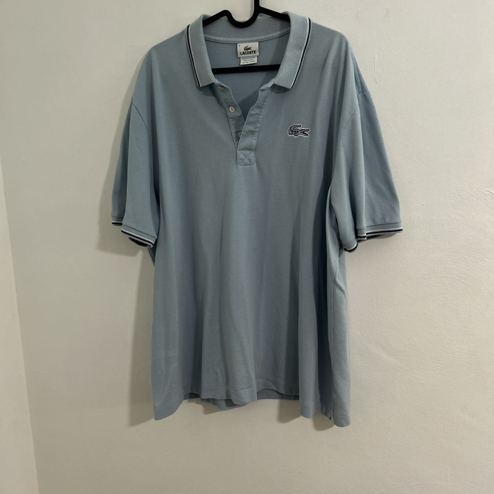 Lacoste Men's Light Blue Polo Shirt